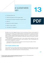 Logistics and Supply Chain Management - (The Triple Bottom Line)