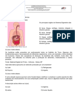 Avaliação. Diagnostica de Ciências