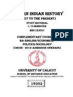 Modern Indian History 1857 To Present (1) - 0