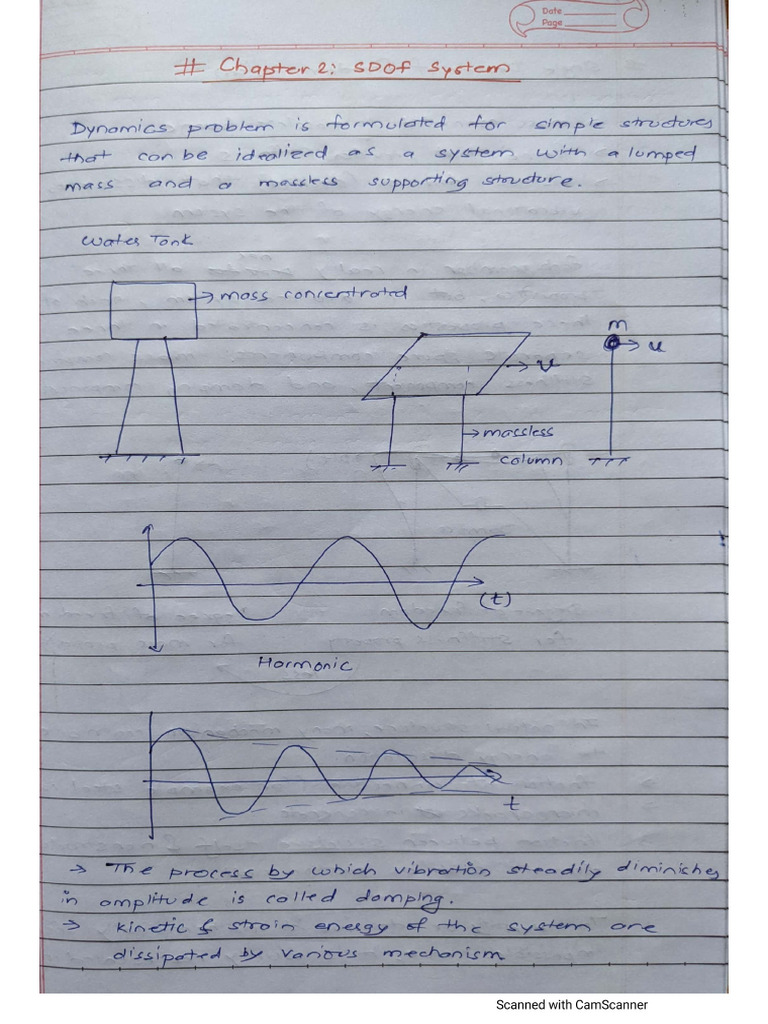 Chapter 2 - Undamped Free Vibration | PDF