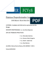 Prácticas Preprofesionales Unidad V - INJURIAS TRAUMATICAS-1