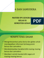 Benua Dan Samudera