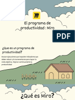 Programa de Productividad Miro