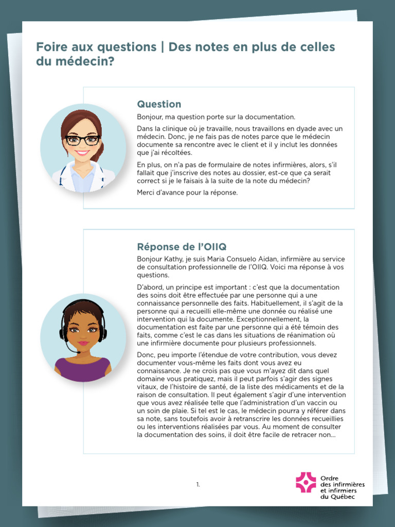 Notes Infirmières au Dossier Médical | PDF | Allaitement | Médecine