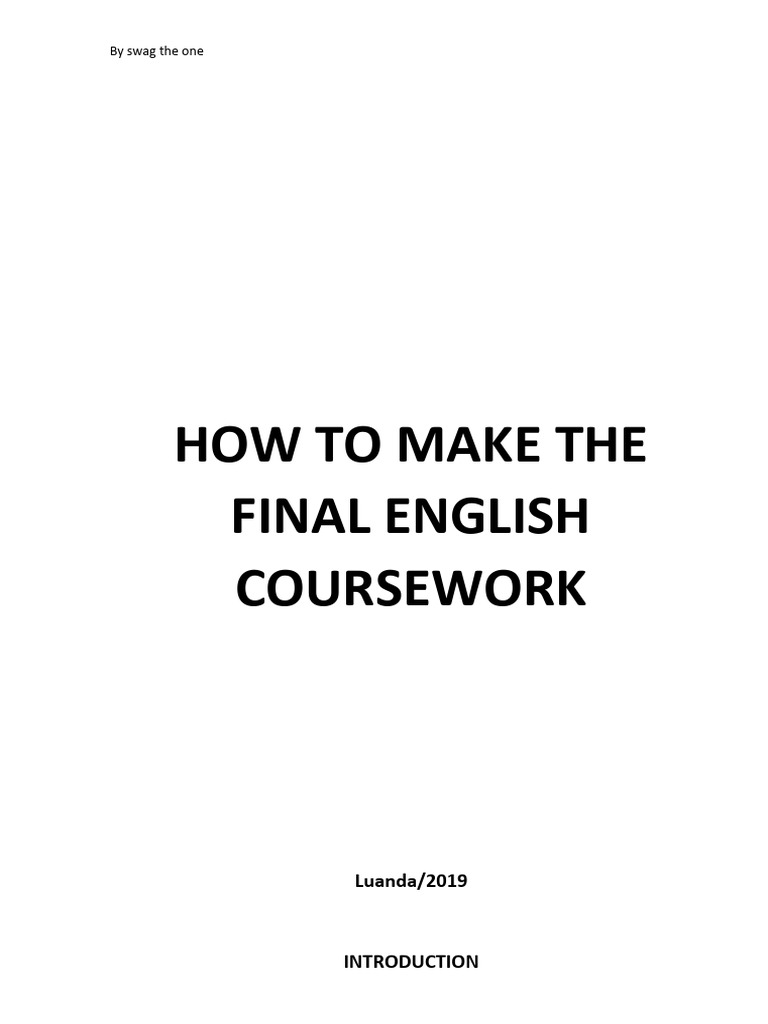 English project guide pdf