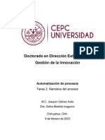 Tarea 2 Narrativa Del Proceso