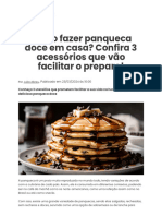 Como Fazer Panqueca Doce em Casa - Confira 3 Acessórios Que Vão Facilitar o Preparo! - TudoGostoso