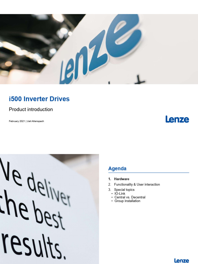 02 - I500 - Product Introduction | PDF | Power Inverter | Electrical ...