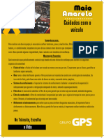 No Trânsito, Escolha A Vida (Cuidados Com Os Veículos - DDS)