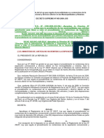 Reglamento de La Ley Del Divorcio Notarial Spij 21.03.2024