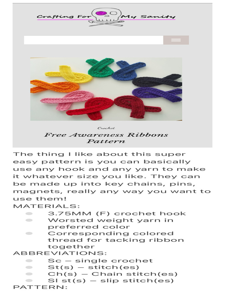 Awareness Ribbons | PDF