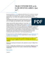 Ley 14701 - ADMINISTRAR CONSORCIOS en La PROVINCIA DE BUENOS AIRES