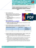 S2 U2 5°SEC - Las Manifestaciones de La Afectividad Humana Emociones y Sentimientos - Parte 2 GT