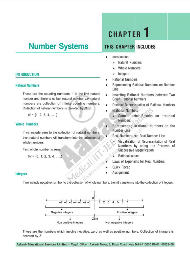 Ch1 Number | PDF