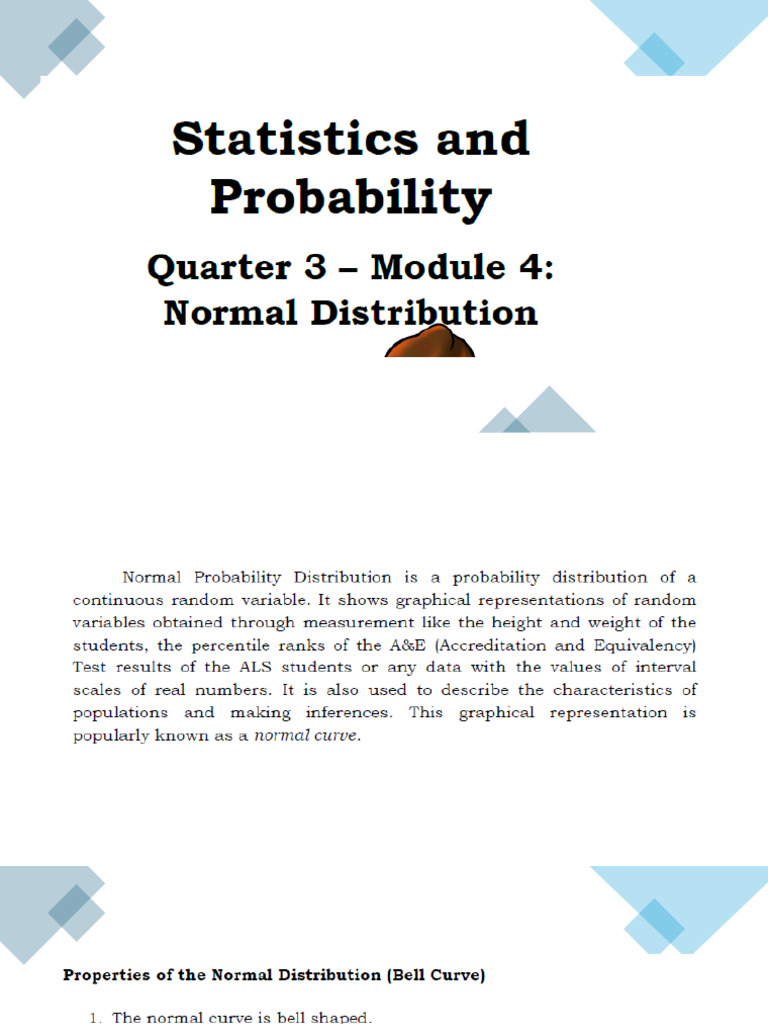 Stat Normal Dis | PDF