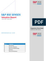 Sensex Valuation Report