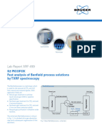 TXRF Application Note XRF 459 Fast Analysis of Benfield Process Solutions by TXRF Spectroscopy EN BRUKER