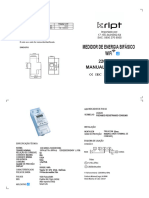 MANUAL MEDIDOR DE ENERGIA BIFÁSICO WI-FI KRIPT - Item 231060415004