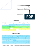 Ingeniería Didáctica: Michèle Artigue