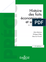 Histoire Des Faits Économiques Et Sociaux