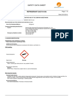 Safety Data Sheet: Refrigerant Gas R-410A