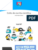 A3 - Estilo de Escrita Científica