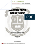 RLW Reaction Paper Noli