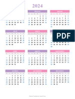 Formato Calendario