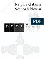14 Moldes Cajitas de Novios - PPT Versión 1