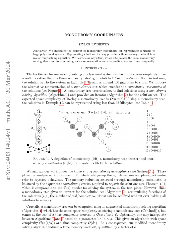 2403.14024 | PDF | Computational Complexity Theory | Time Complexity