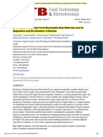 Bioethanol Production From Renewable Raw Materials and Its Separation and Purification - A Review