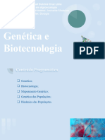 Genética e Biotecnologia