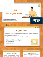 Salindia Membangun Teks Kajian Teori