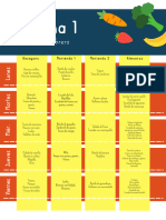 Copia de Celeste y Amarillo Cuadros Plan de Alimentación Mensual Menú