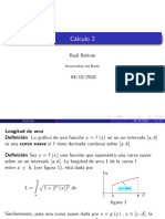 Longitud de Arco-Integrales Impropias