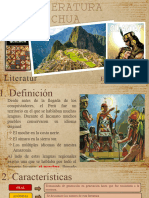 Literatura Quechua 4°