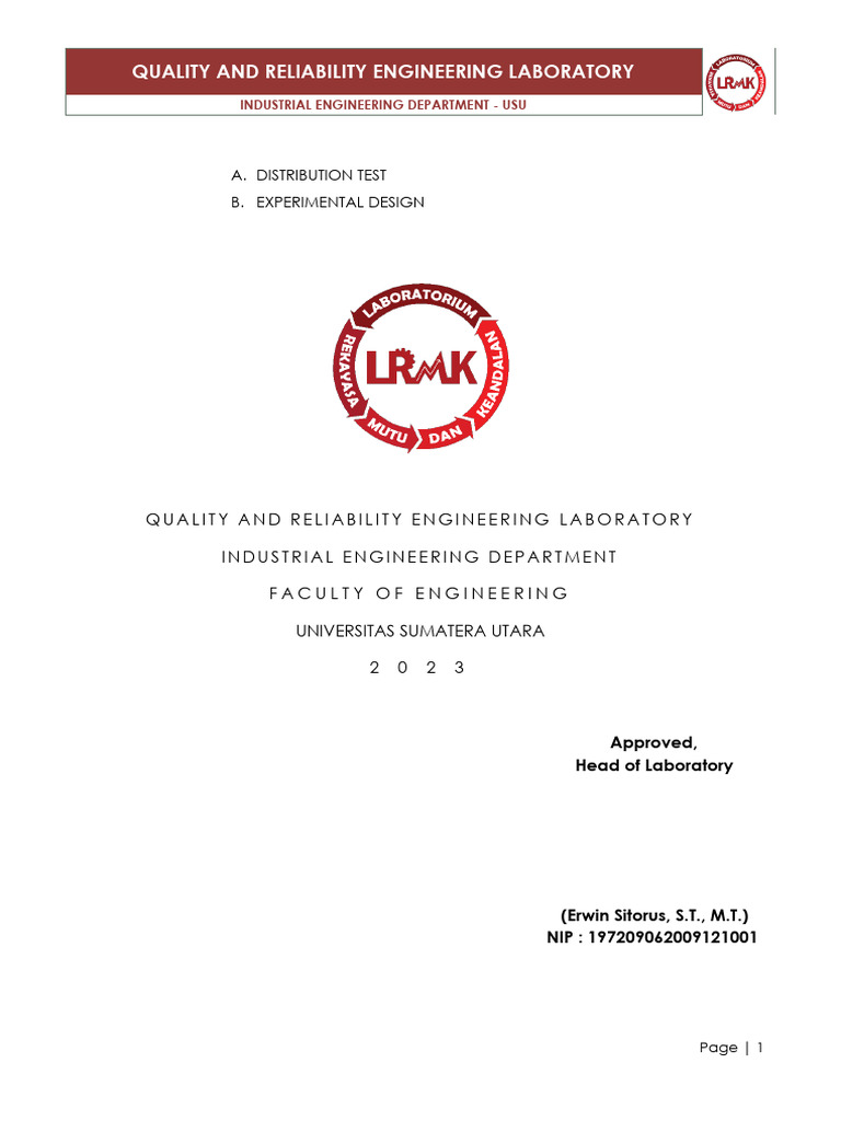 Design Of Experiments Statistics