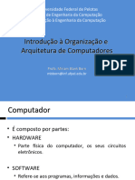 Introdução A Organização e Arquitetura de Computadores