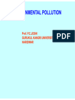 Environmental Pollution I - Air Pollution by Prof. P.C. Joshi