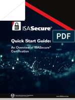 Quick Start Guide:: An Overview of Isasecure Certification