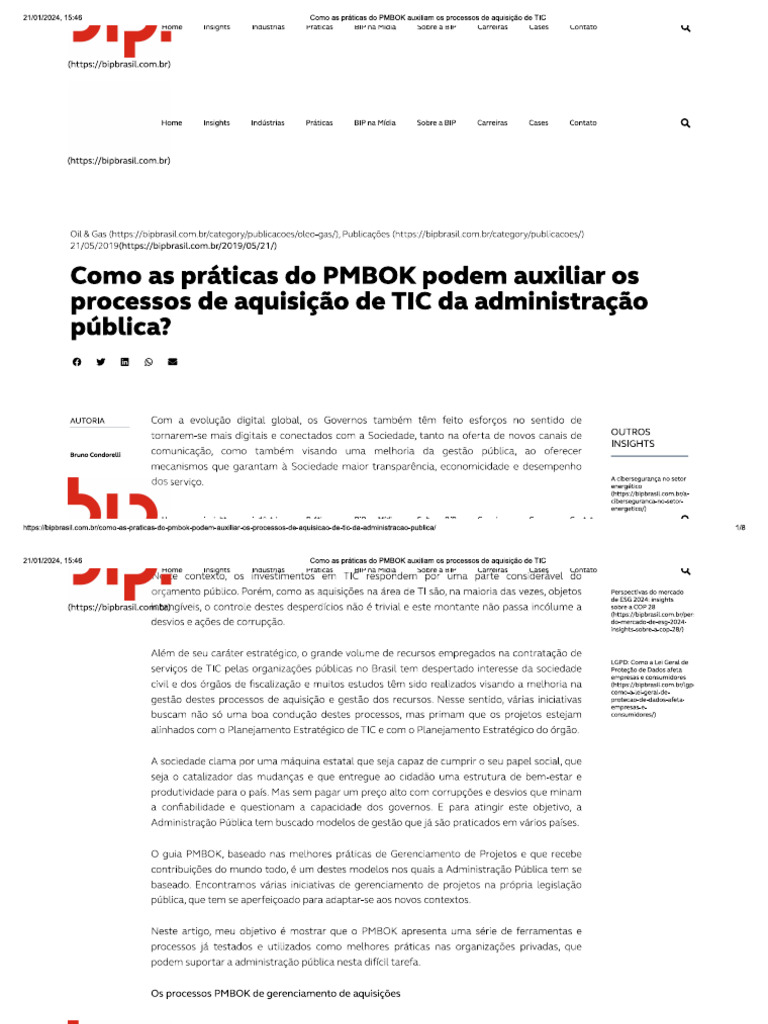 Processos Do Pmbok Pdf