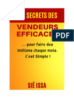 Les Secrets Des Vendeurs Efficaces Extrait