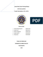 Makalah Mata Kuliah Psikologi Belajar