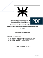 AdmSI-2024 - CUESTIONARIOS INTRODUCCIÓN Y UNIDAD I PROVISIÓN DE RECURSOS