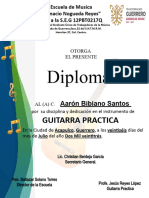 Diploma de Guitarra Practica