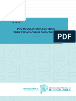 Protocolo Centro Educativos Complementarios