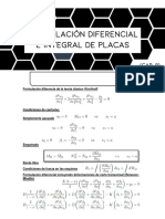 9 Formulación Diferencial e Integral de Placas