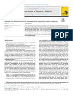 Managing Acute Abdominal Pain in The EC, AfJEM, 2021