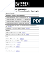 Phase 1.2: Week 4 - Accumulation Day 1 - Plyometrics - Triphasic Strength - Hypertrophy