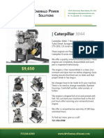 Caterpillar 3044 Engine